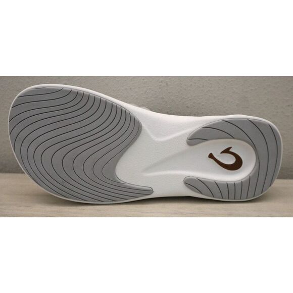 Olukai 10531-DWDW Men's Sz 11D Mist Gray Komo Water-Resistant Slide Sandals - Picture 3 of 9